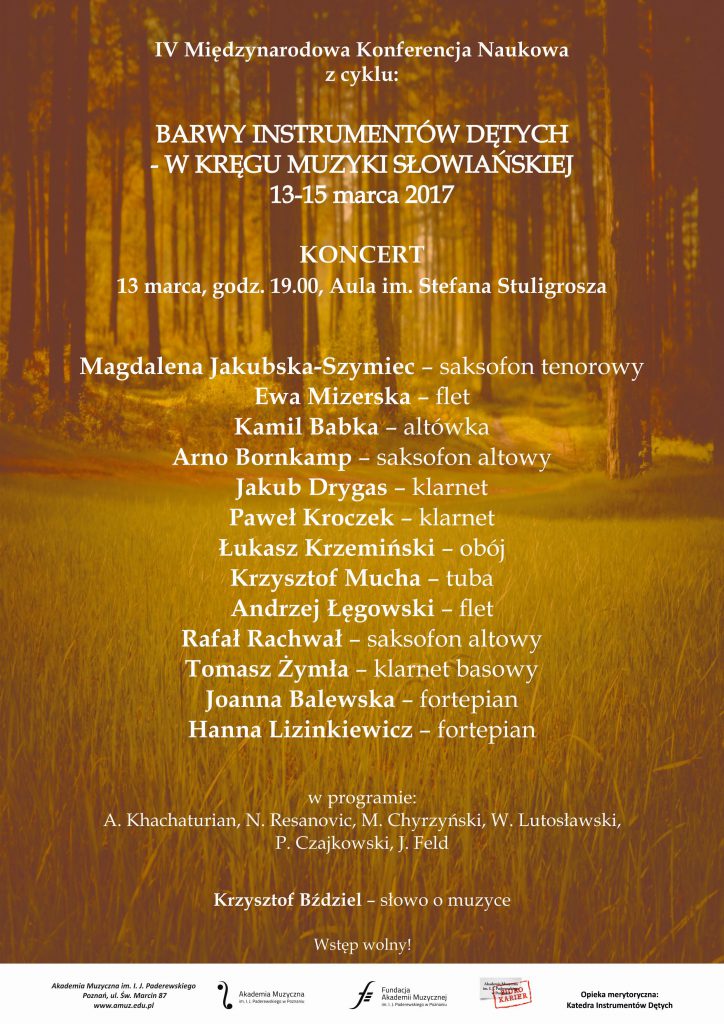 13.03.2017 koncert w kręgu muz. słowiańskiej