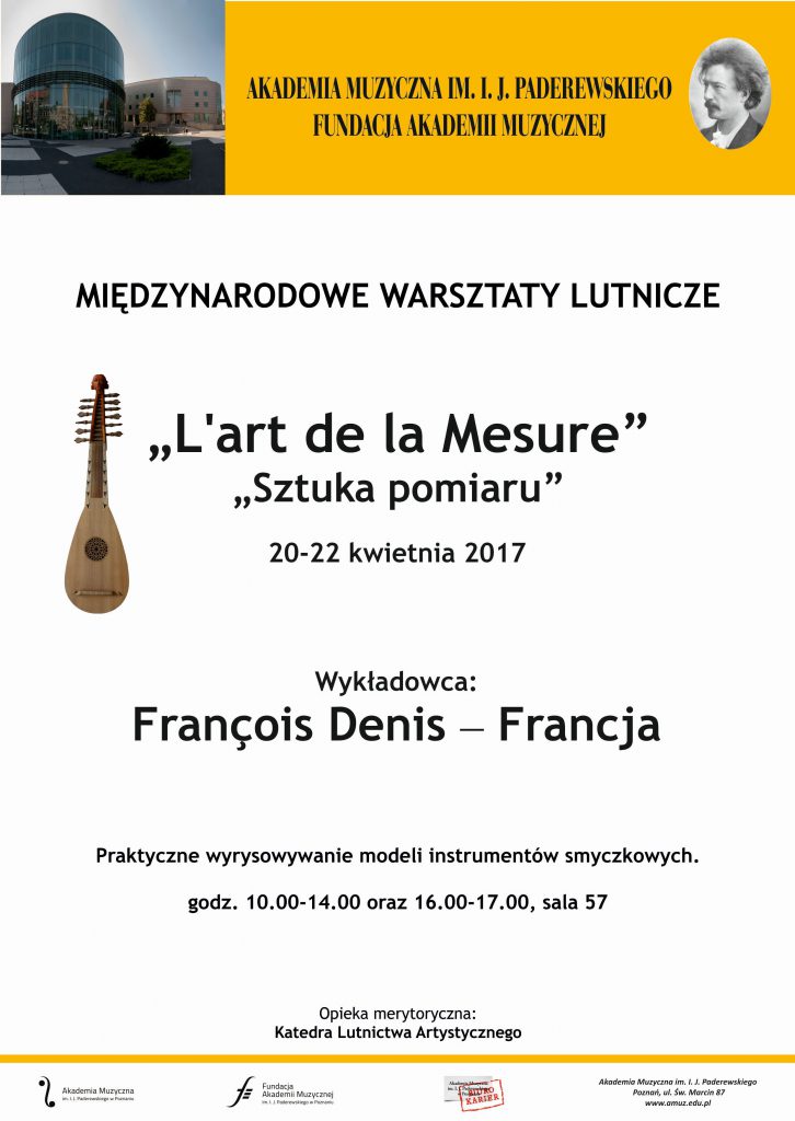 20-22.04.2017 warsztaty lutnicze