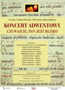 17 grudnia 2015 koncert adwentowy WER 2