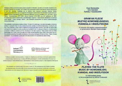 Kolorowa okładka publikacji przestawia rysunek myszki i informacje o książce