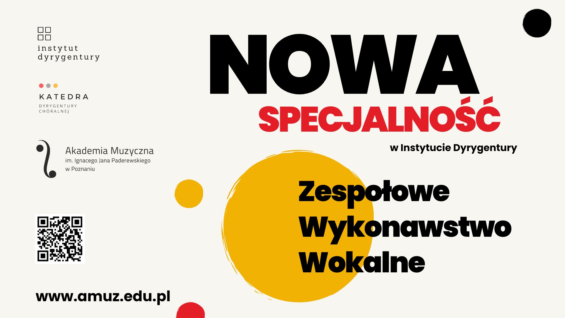 Zespołowe Wykonawstwo Wokalne – nowa specjalność na studiach II st.