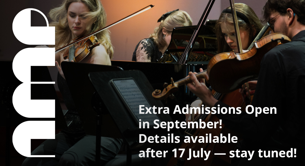 Extra Admissions Open in September!