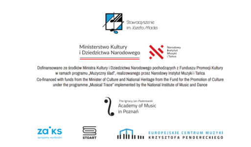logotypy MKiDN i informacja o dofinansowaniu