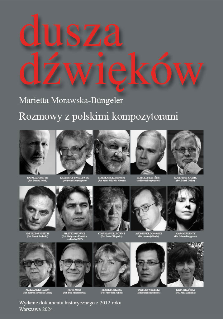 Marietta Morawska-Büngeler – Dusza dźwięków. Rozmowy z polskimi kompozytorami