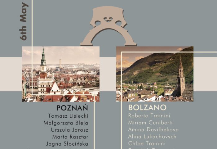 Afisz może informować o koncert w Bolzano